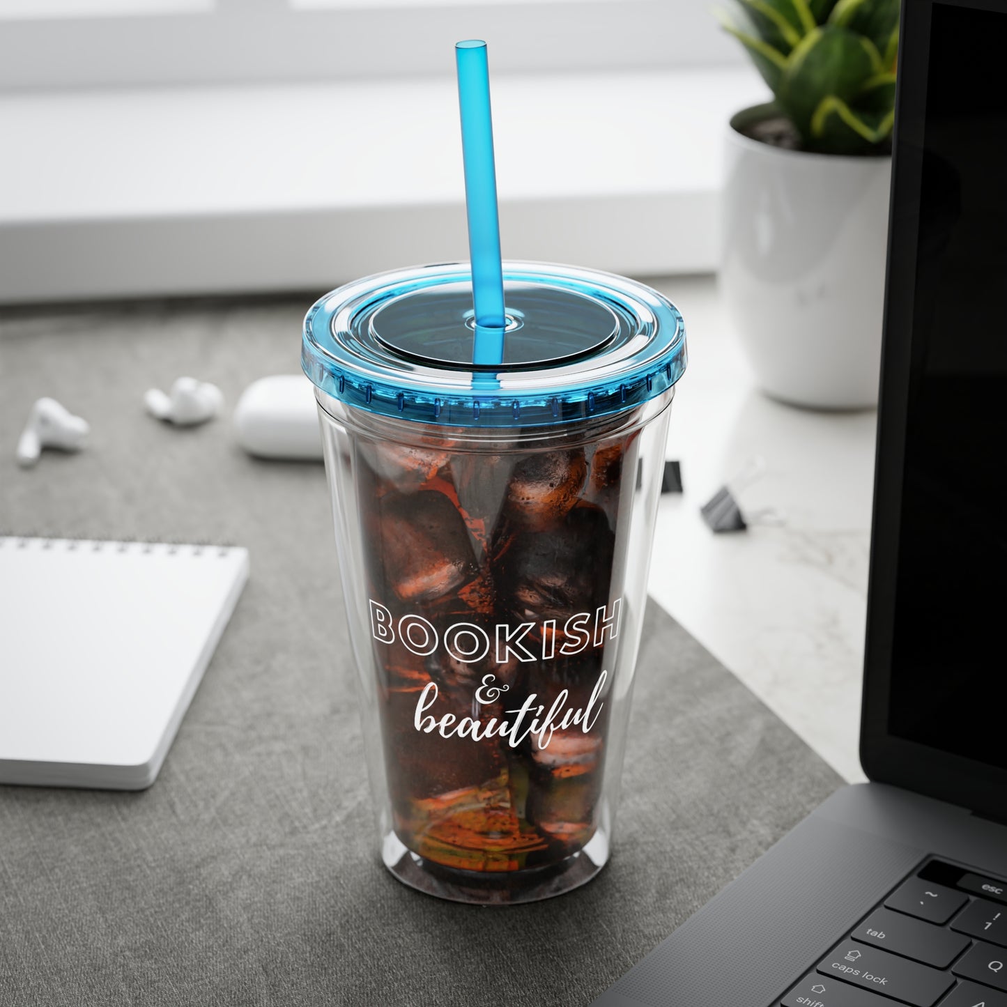Bookish & Beautiful Tumbler