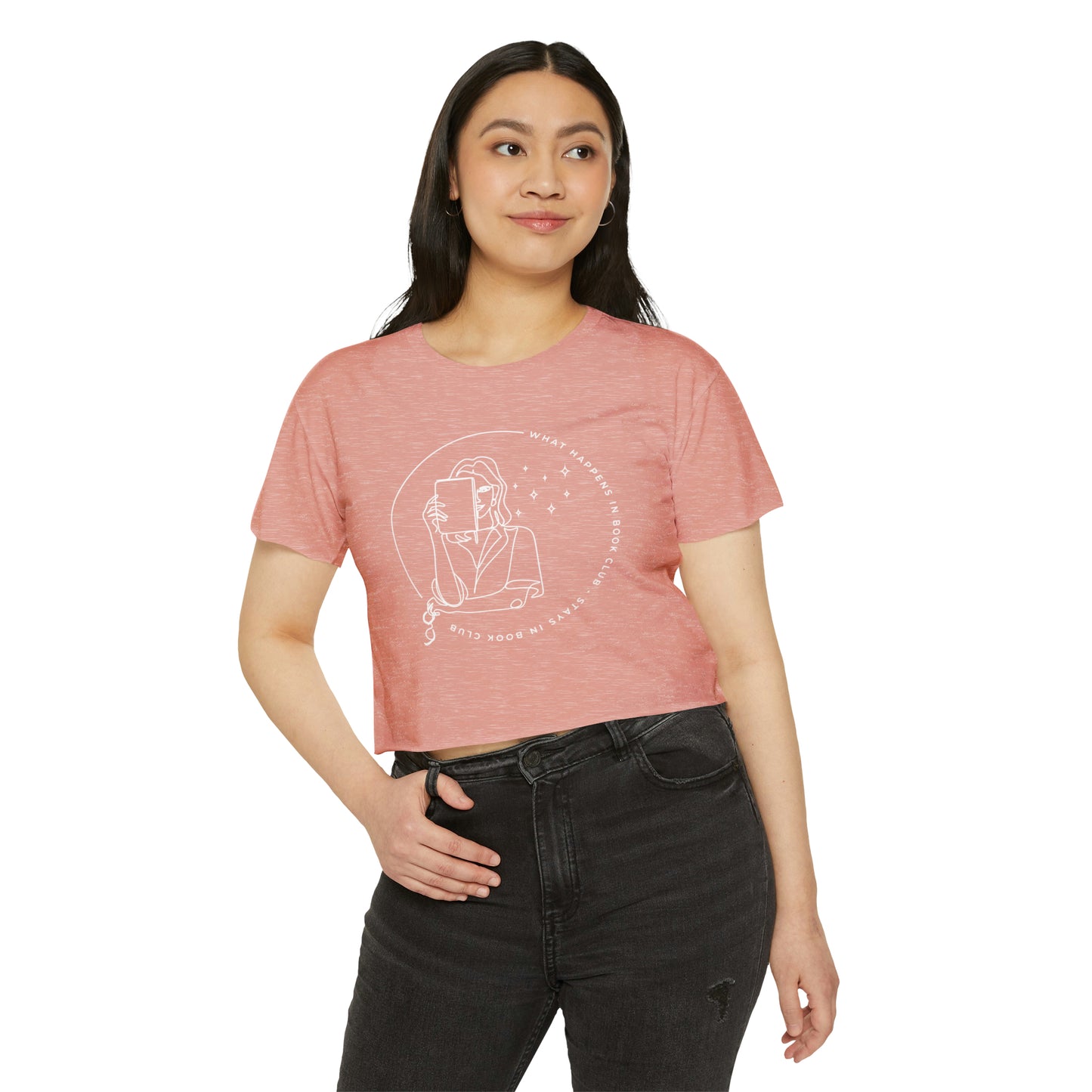 Bookclub Festival Cropped Tee
