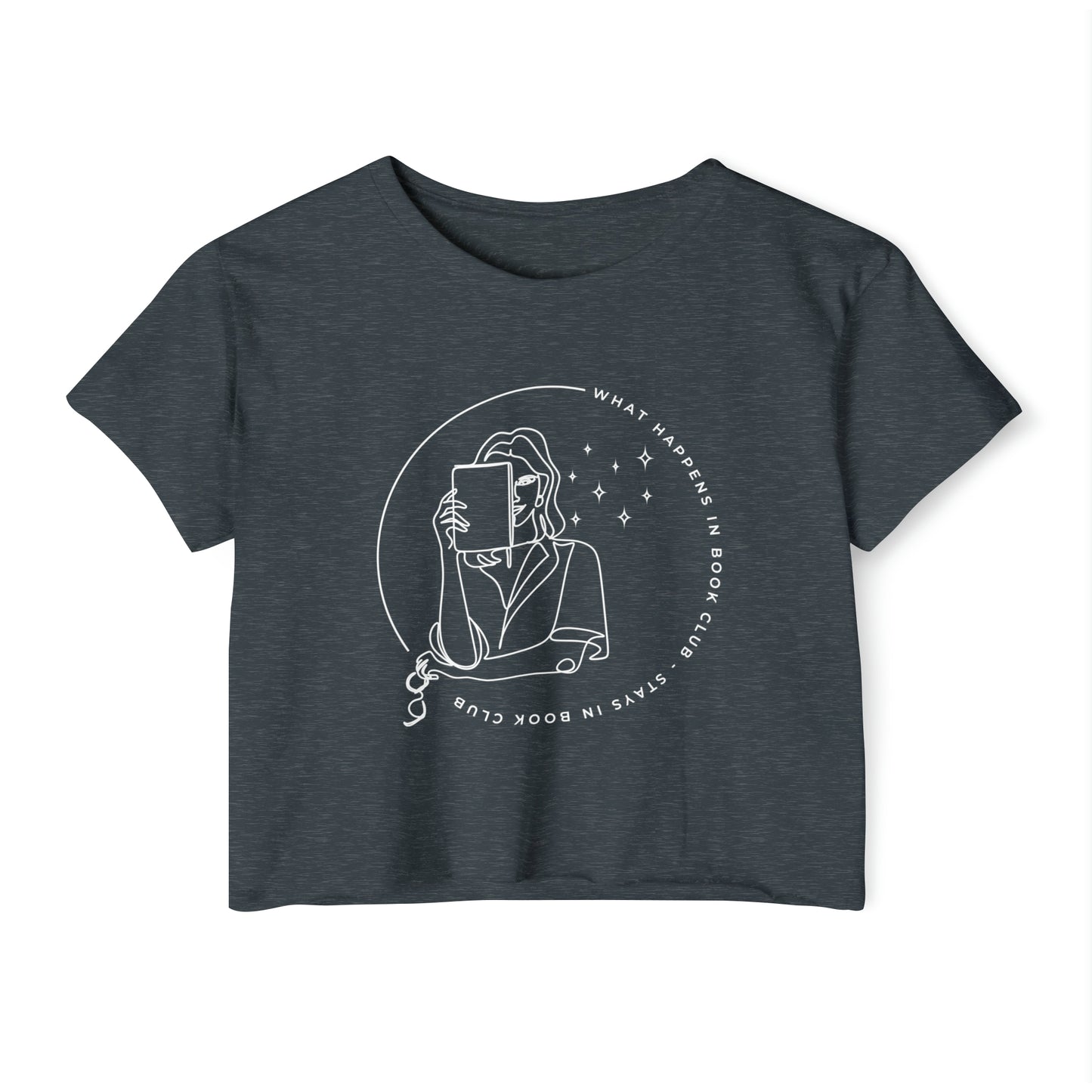 Bookclub Festival Cropped Tee
