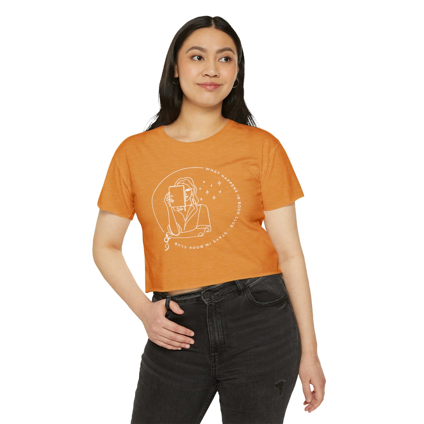 Bookclub Festival Cropped Tee