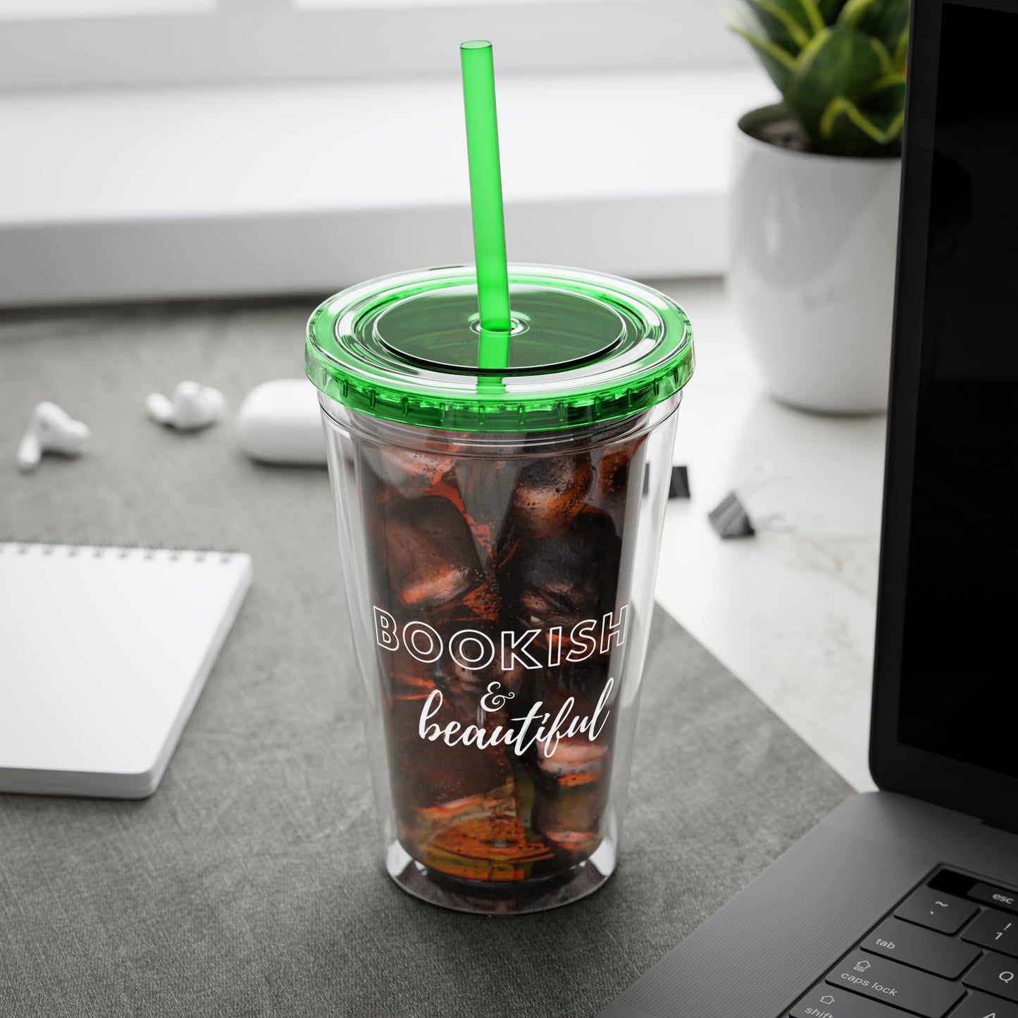 Bookish & Beautiful Tumbler