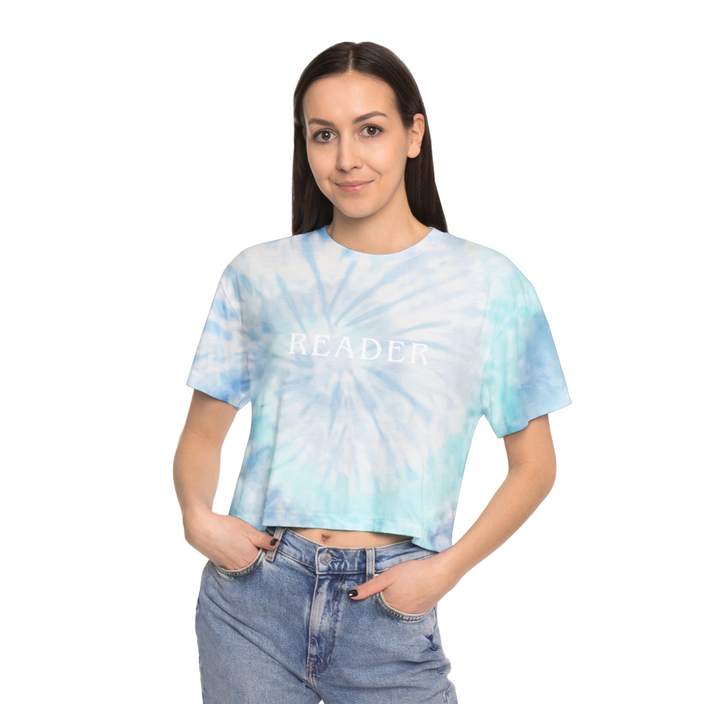 Reader Tie-Dye Cropped Tee