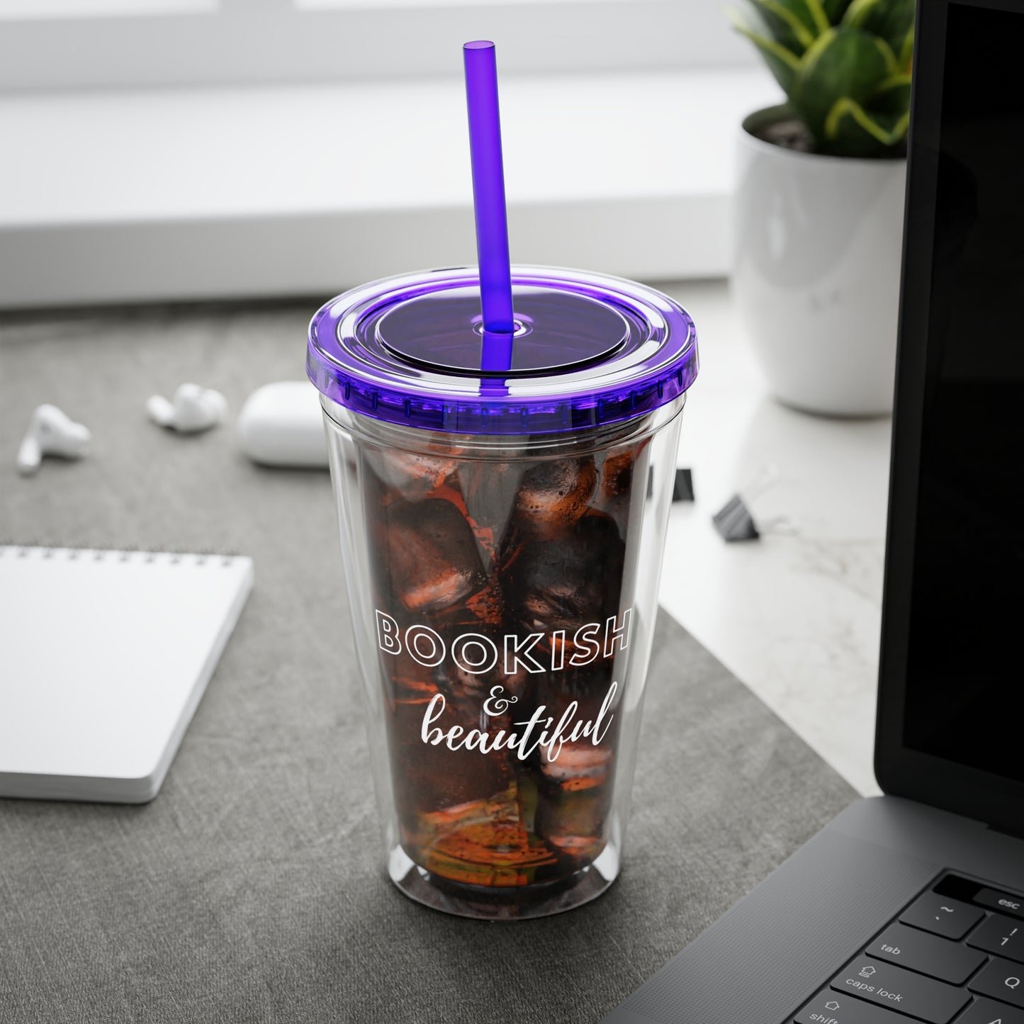 Bookish & Beautiful Tumbler
