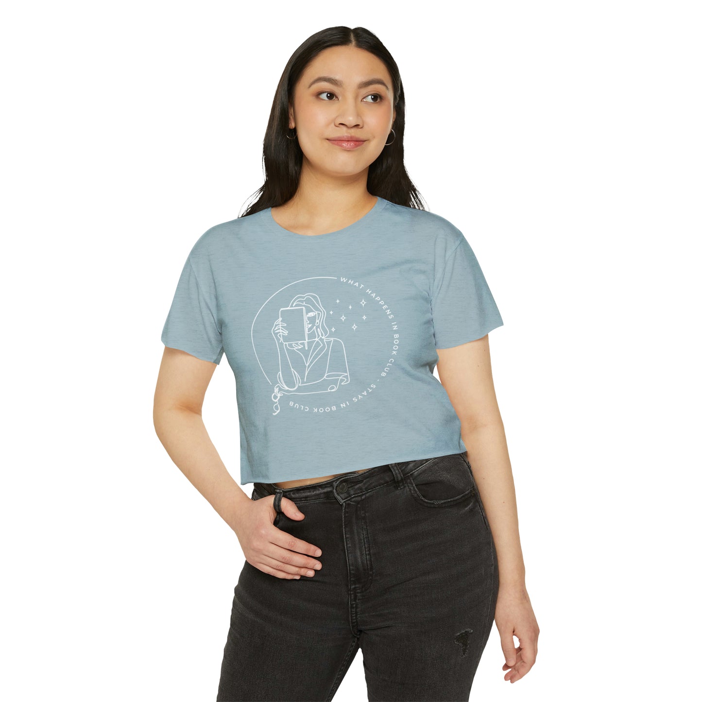 Bookclub Festival Cropped Tee