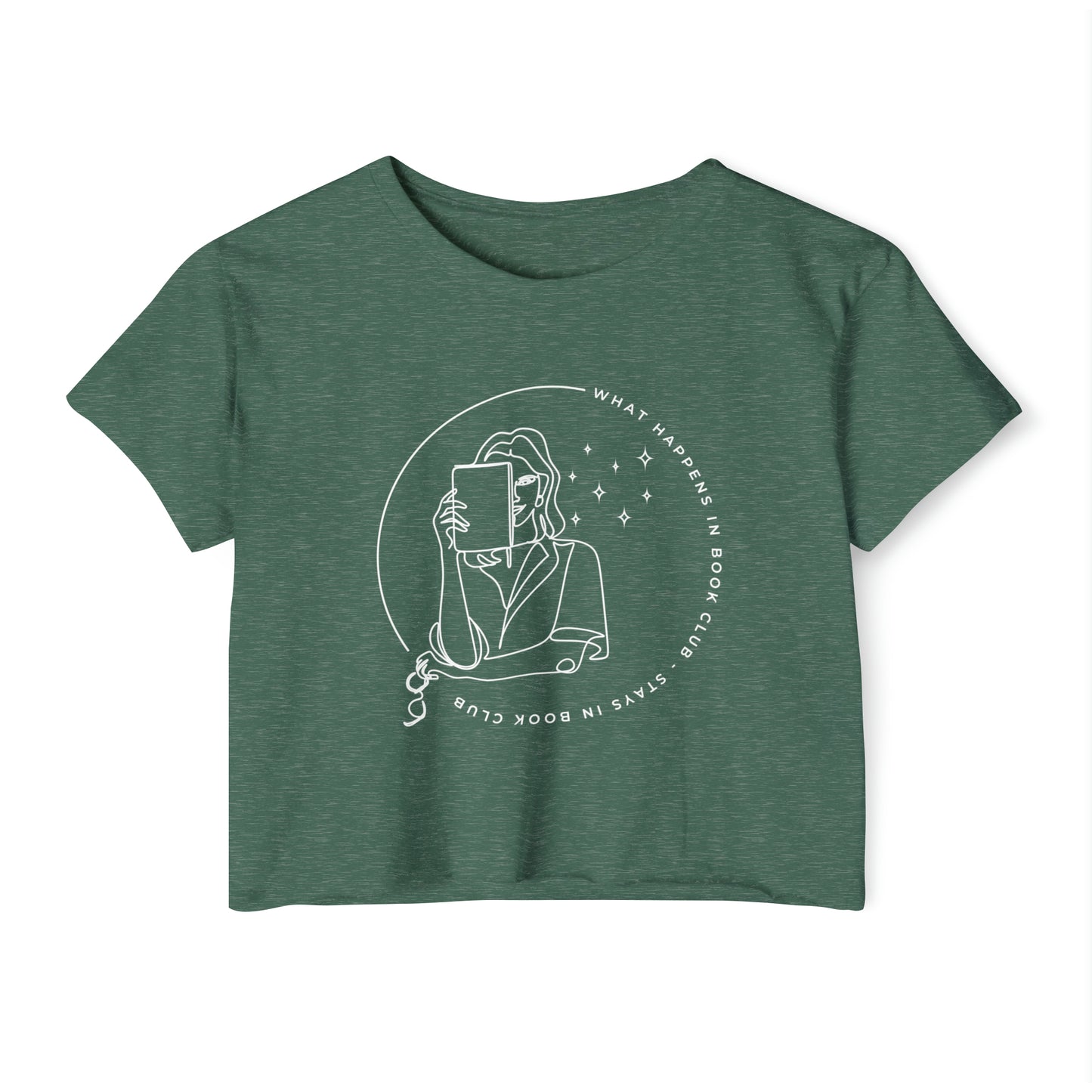 Bookclub Festival Cropped Tee