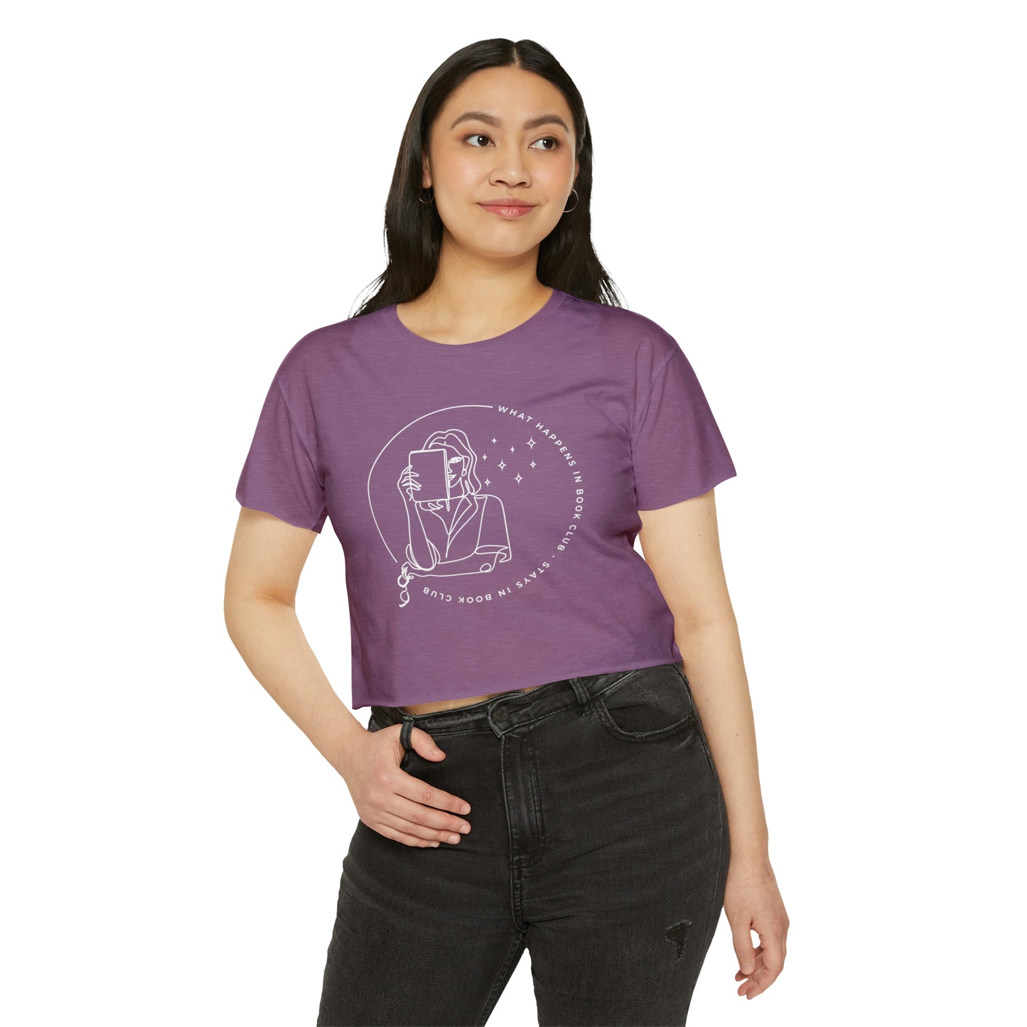 Bookclub Festival Cropped Tee