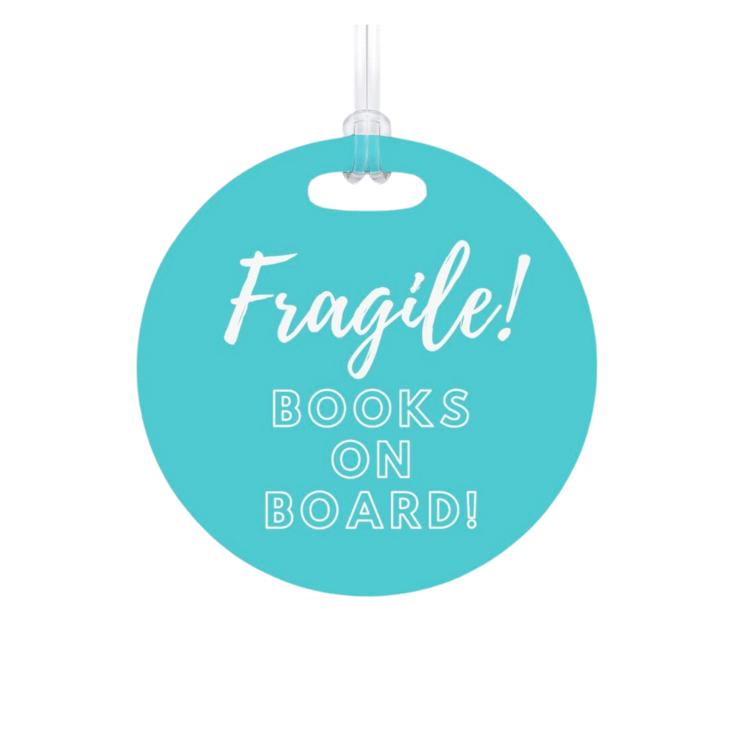 Books On Board Luggage Tag