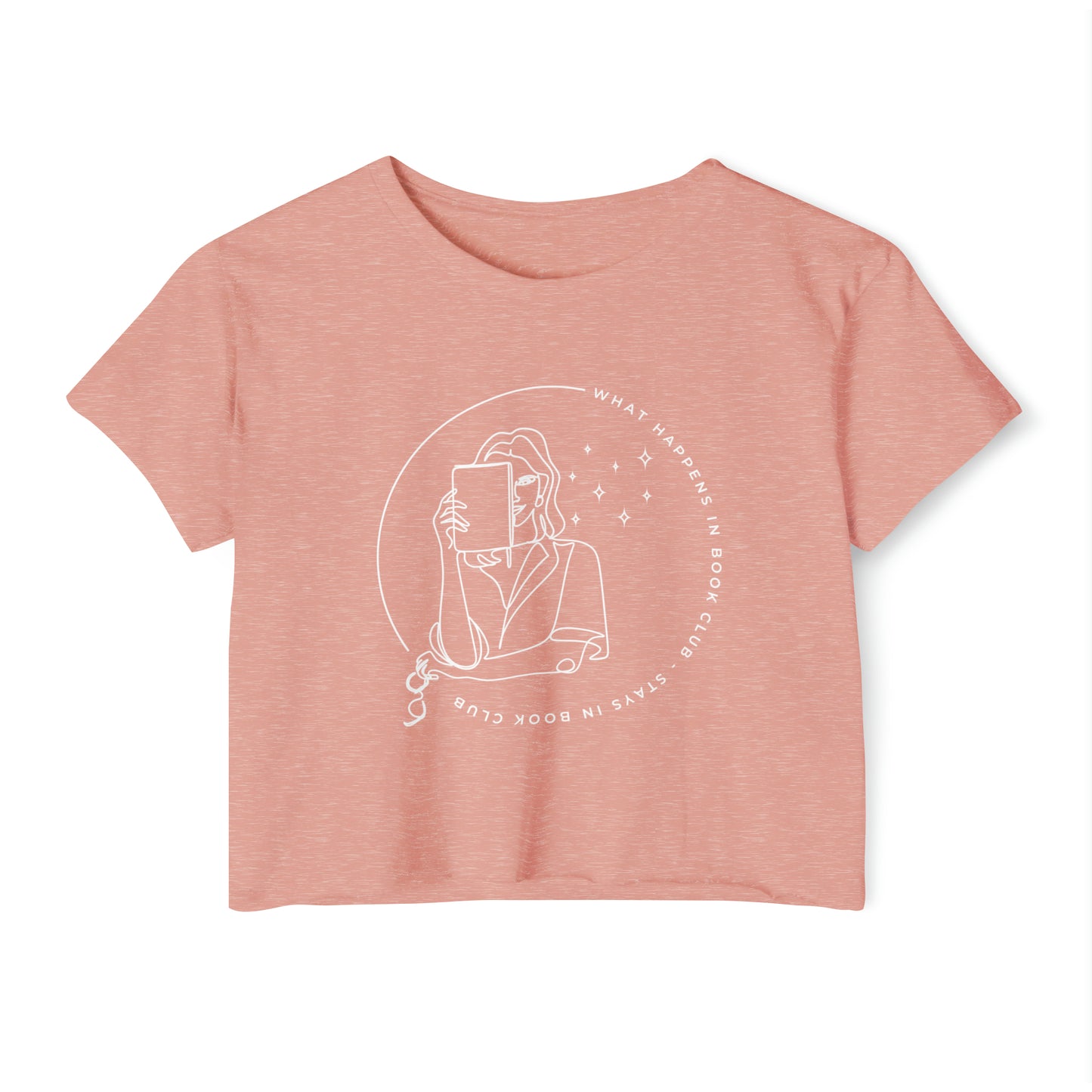 Bookclub Festival Cropped Tee