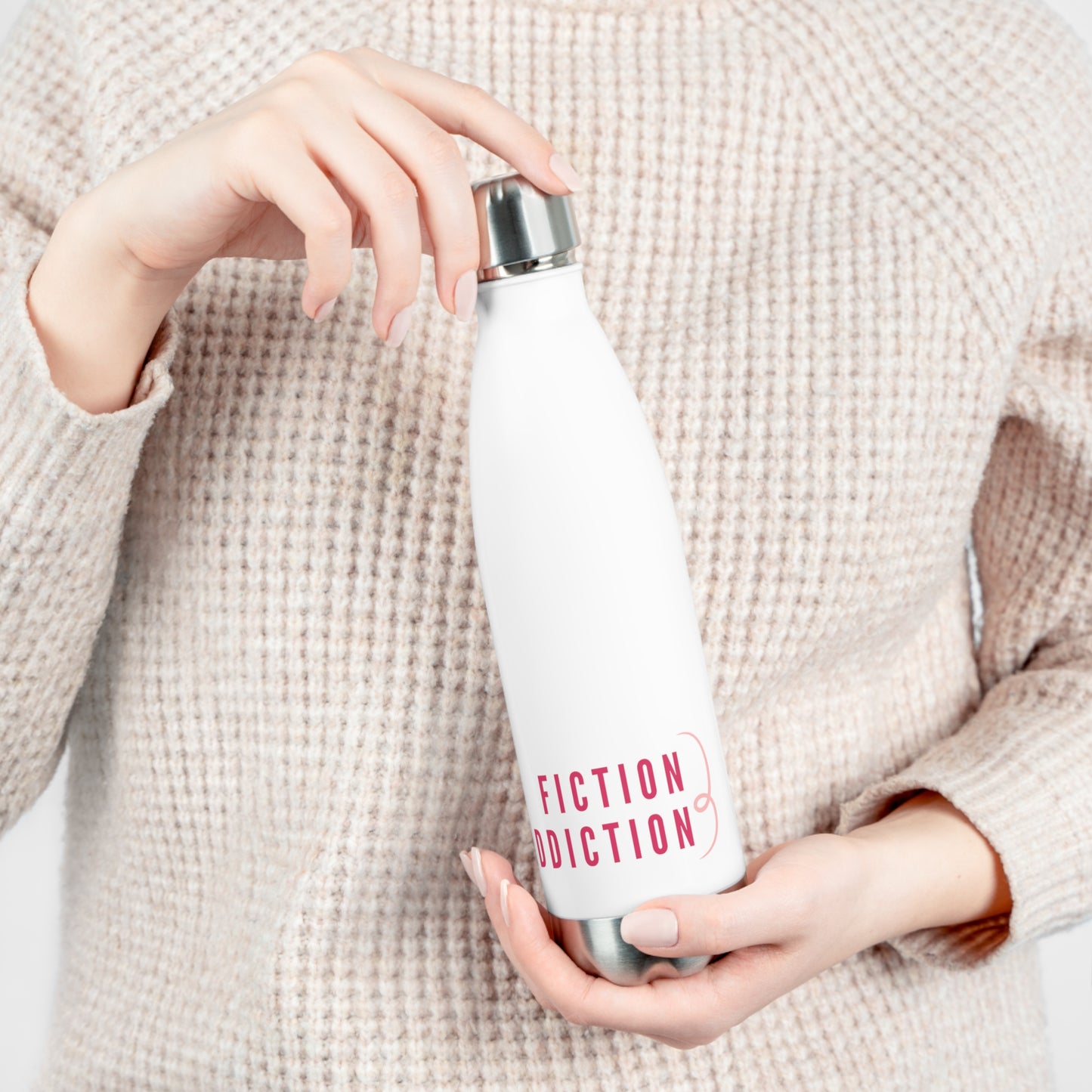 Fiction Addiction Water Bottle