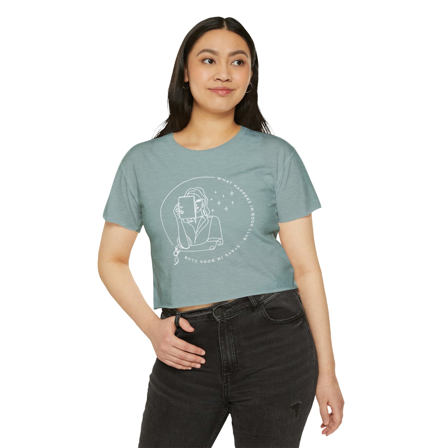 Bookclub Festival Cropped Tee
