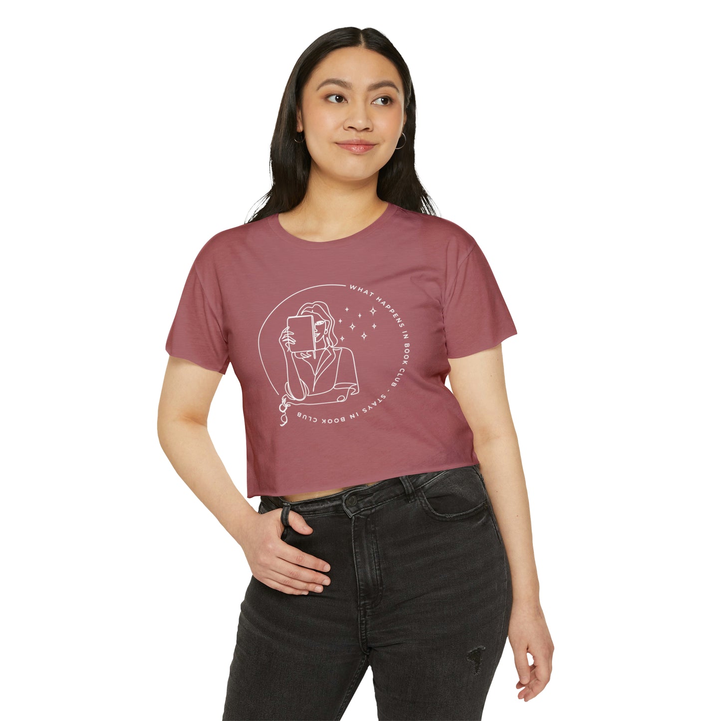 Bookclub Festival Cropped Tee