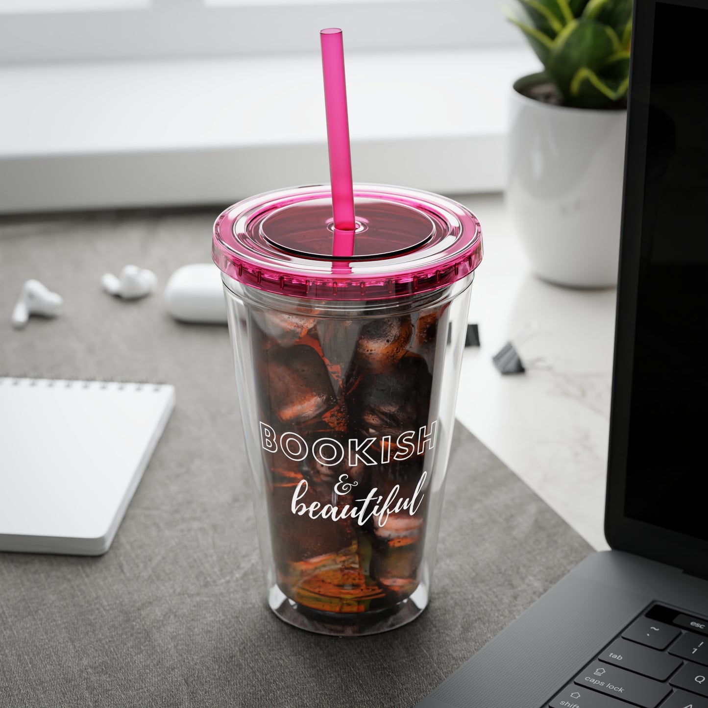 Bookish & Beautiful Tumbler