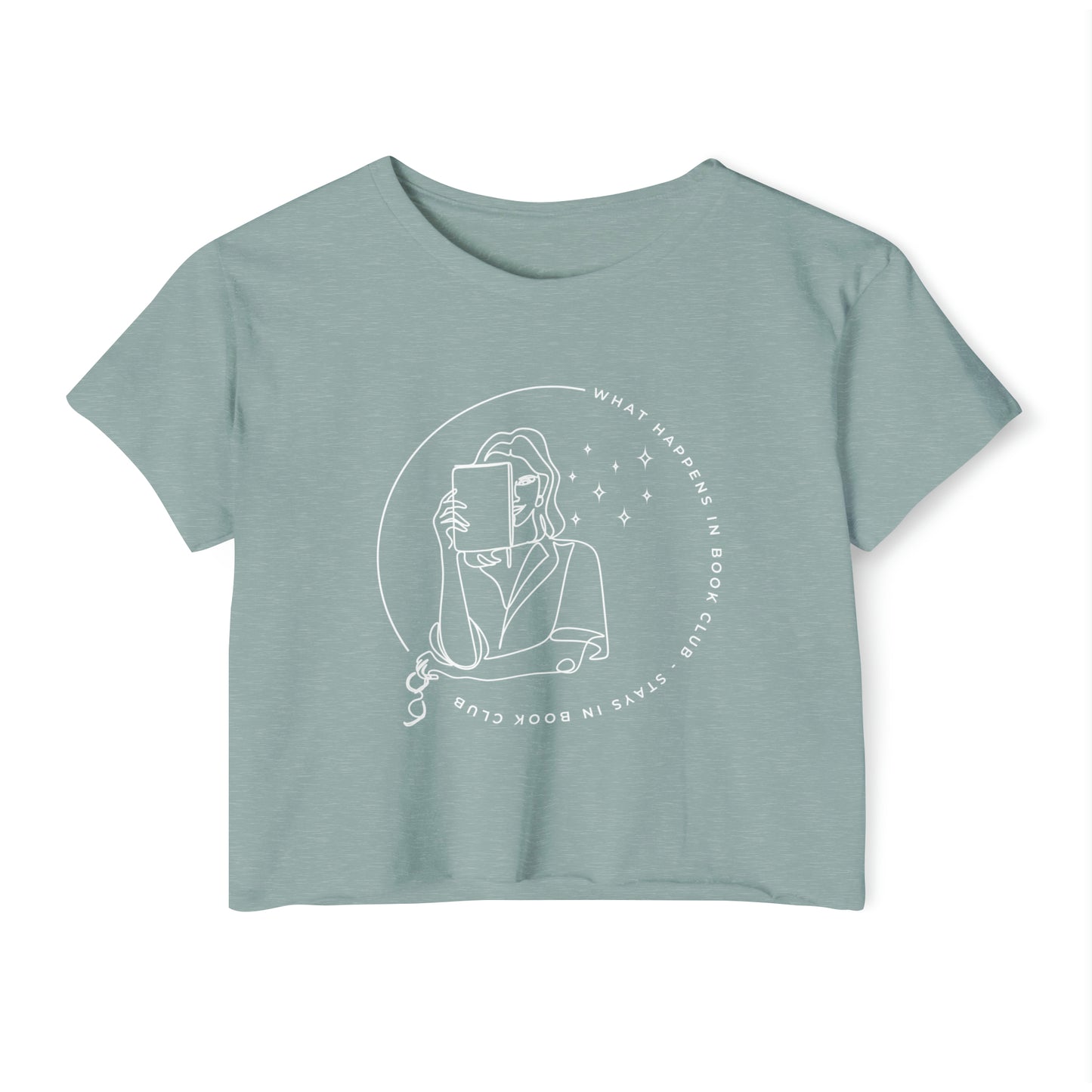 Bookclub Festival Cropped Tee