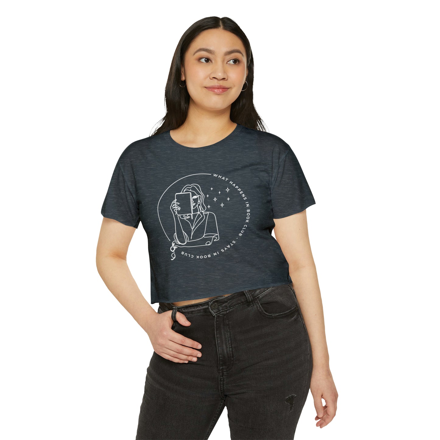 Bookclub Festival Cropped Tee