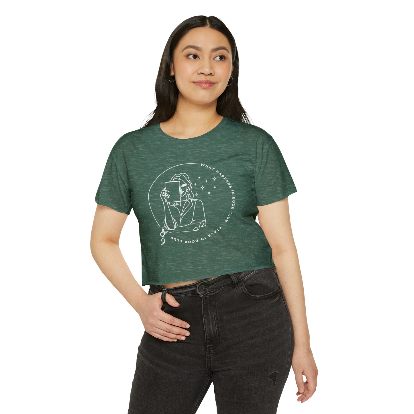 Bookclub Festival Cropped Tee