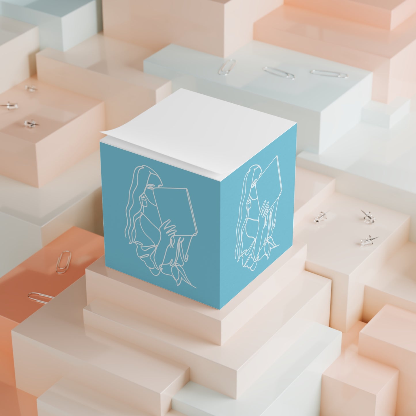 {B & B} Notes Cube