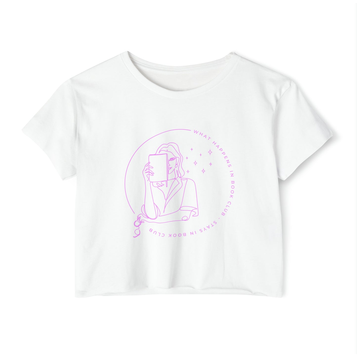 Bookclub Festival Cropped Tee