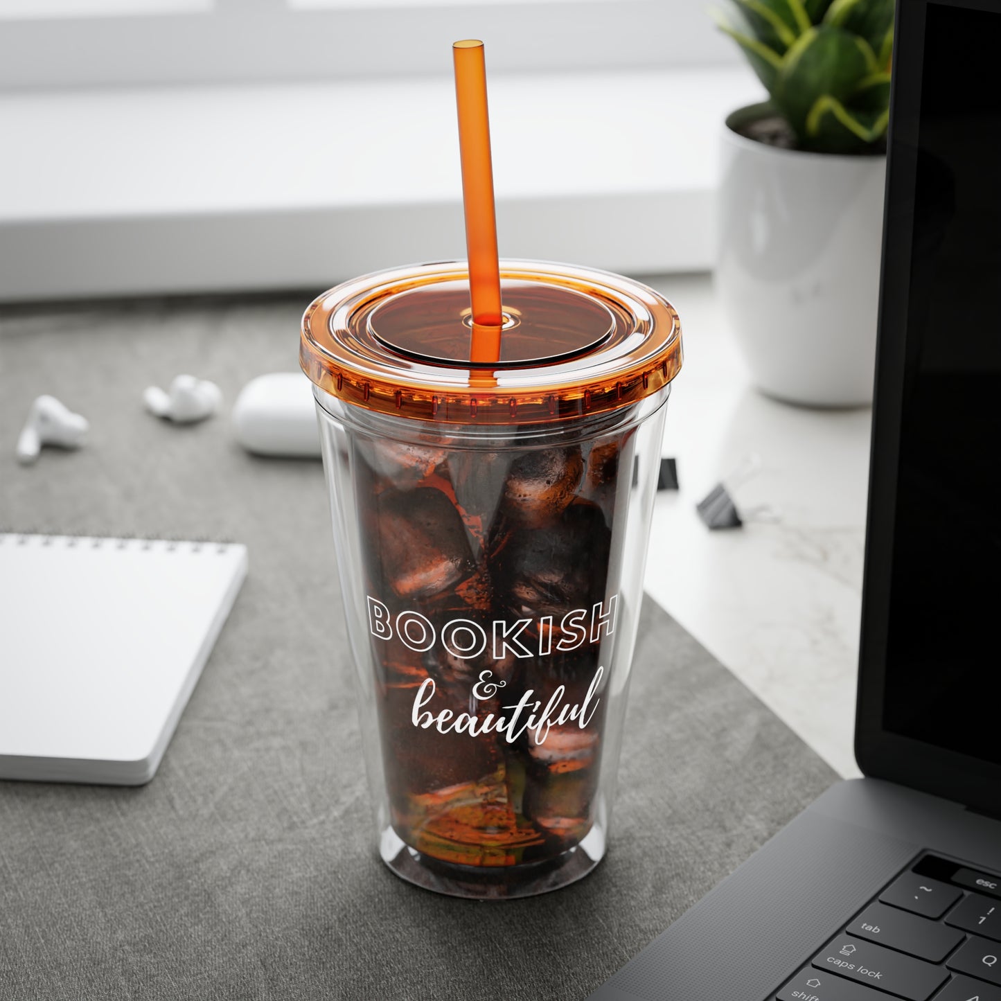 Bookish & Beautiful Tumbler