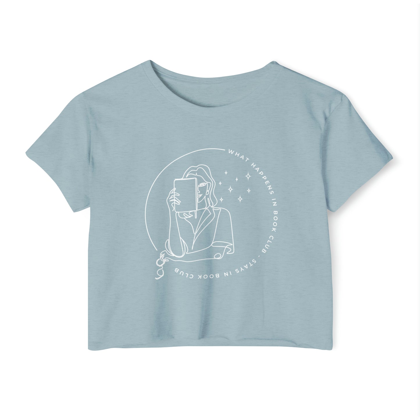 Bookclub Festival Cropped Tee